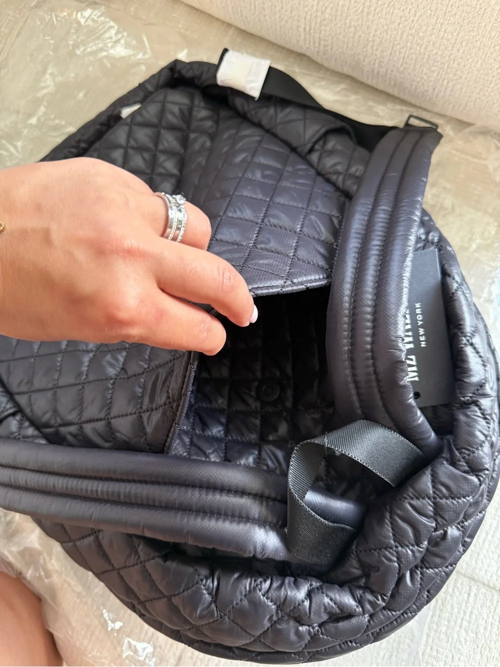 MZ Wallace Metro Backpack II- Black